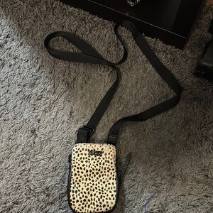 Leopard Print Crossbody Bag